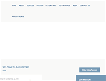 Tablet Screenshot of ocbaydental.com